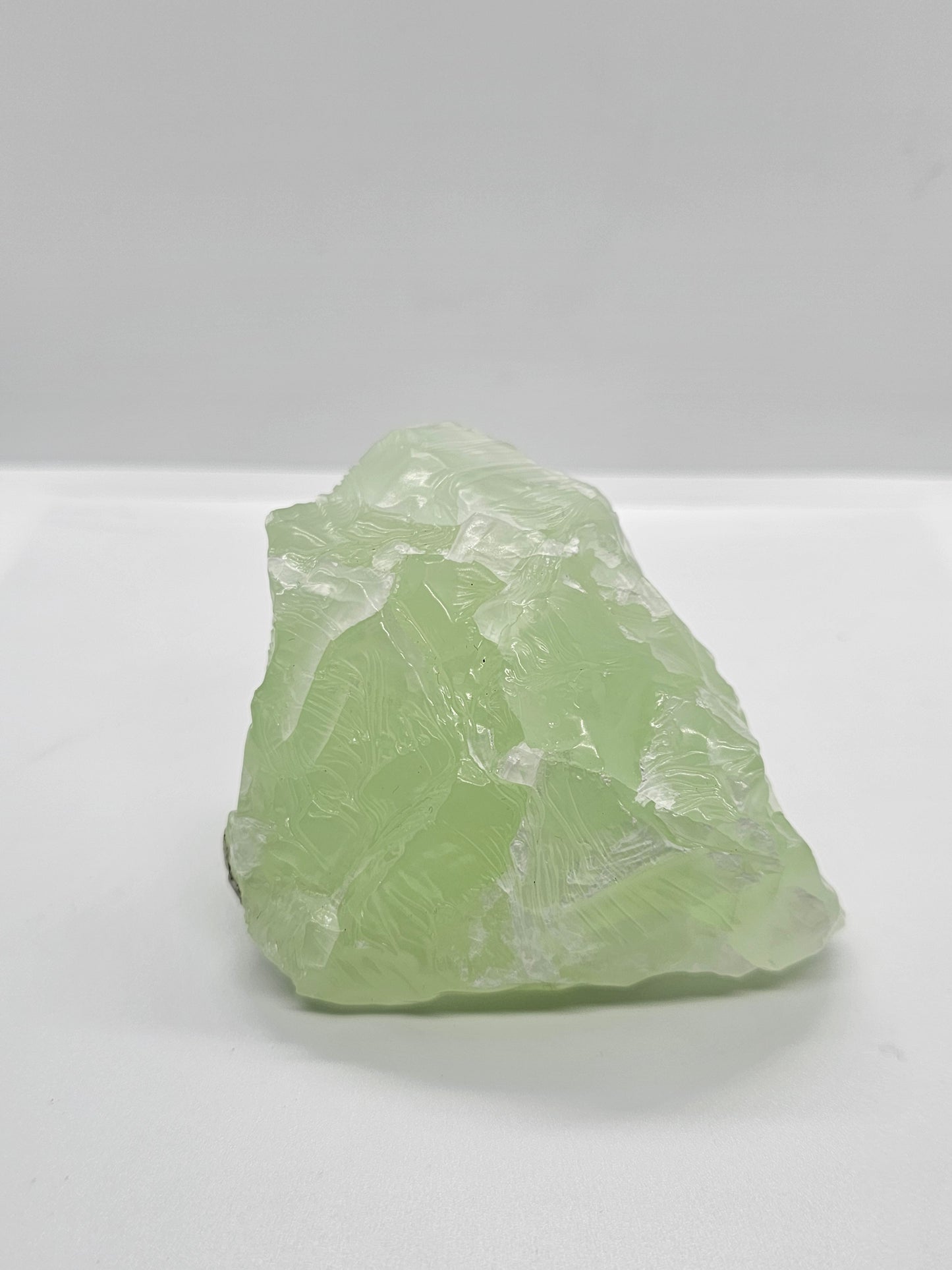 Green Calcite Chunk