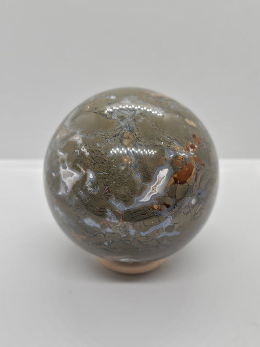 Jasper, Agate, Chalcedony Sphere